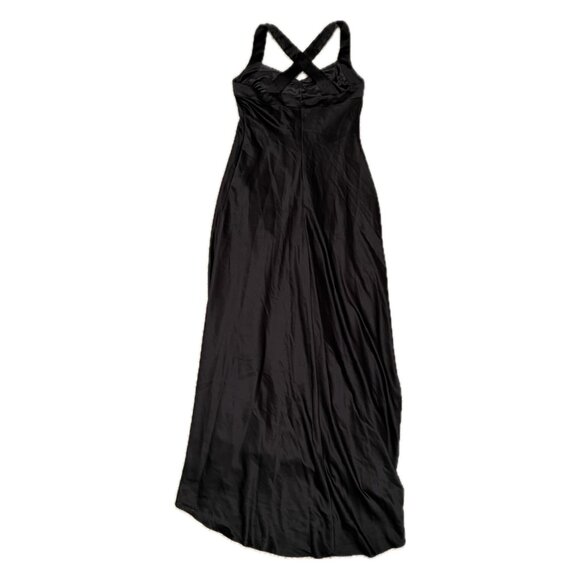 Calvin Klein Black Dress Evening Gown Women's Size 10P - Picture 3 of 10